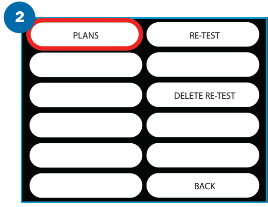 PocketSwab Plus — stap 2: Kies de meetplannen