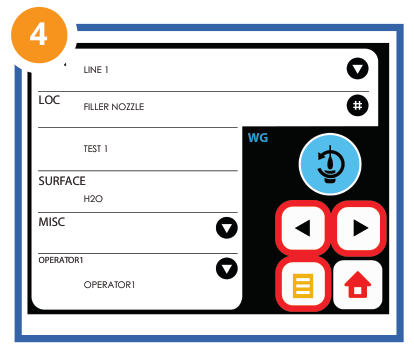 WaterGiene — stap 4: Selecteer de meetlocatie