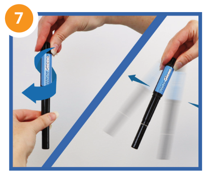 WaterGiene — stap 7: Plaats terug en activeer